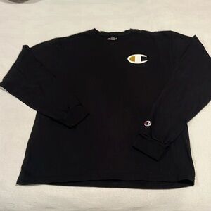 Champion black long sleeve shirt